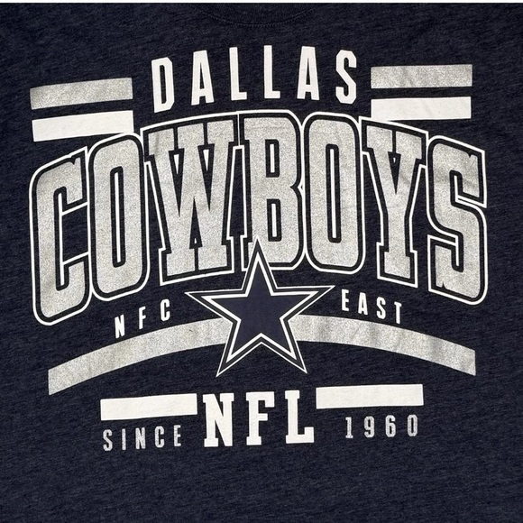 NFL Dallas Cowboys Est.1960 Franchise Authentic Men's Navy T-Shirt Size M Medium - Picture 2 of 4